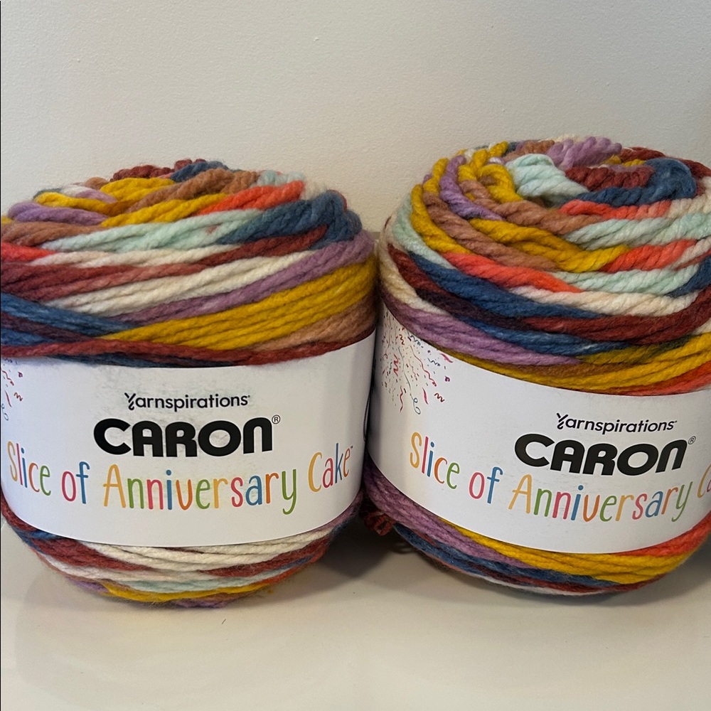 Caron Yarnspirations Slice of Anniversary Cake Yarn Book Club